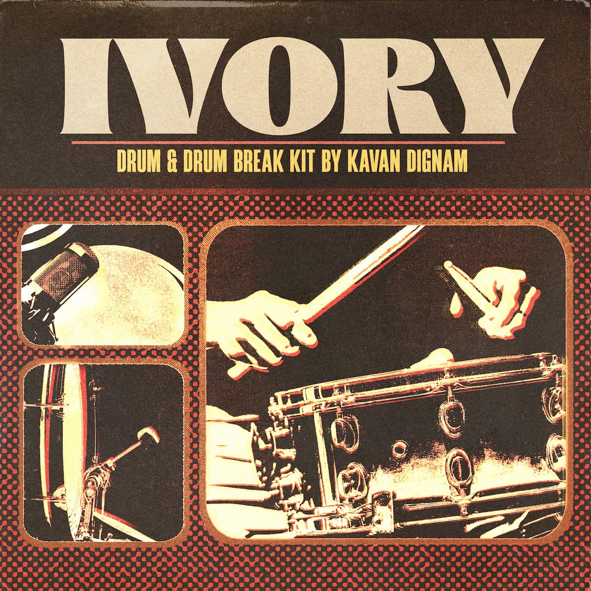 Ivory Drum Kit & Drum Breaks Sample Pack – Kavan Dignam