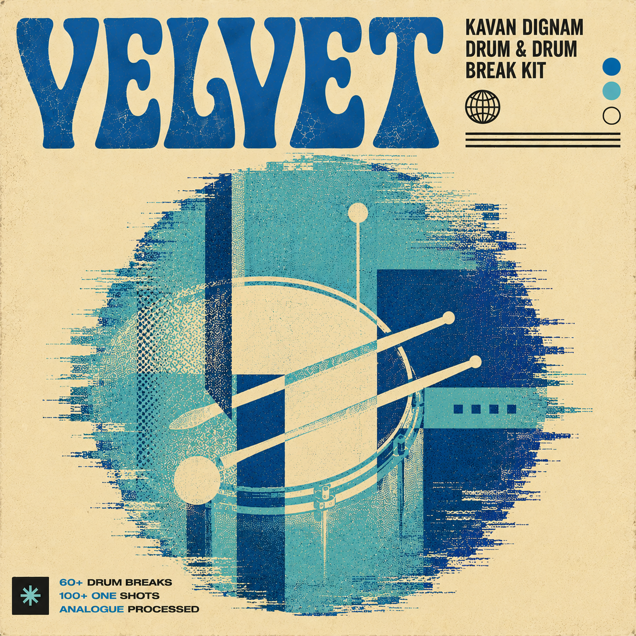 'VELVET' Kavan Dignam Drum & Drum Break Kit