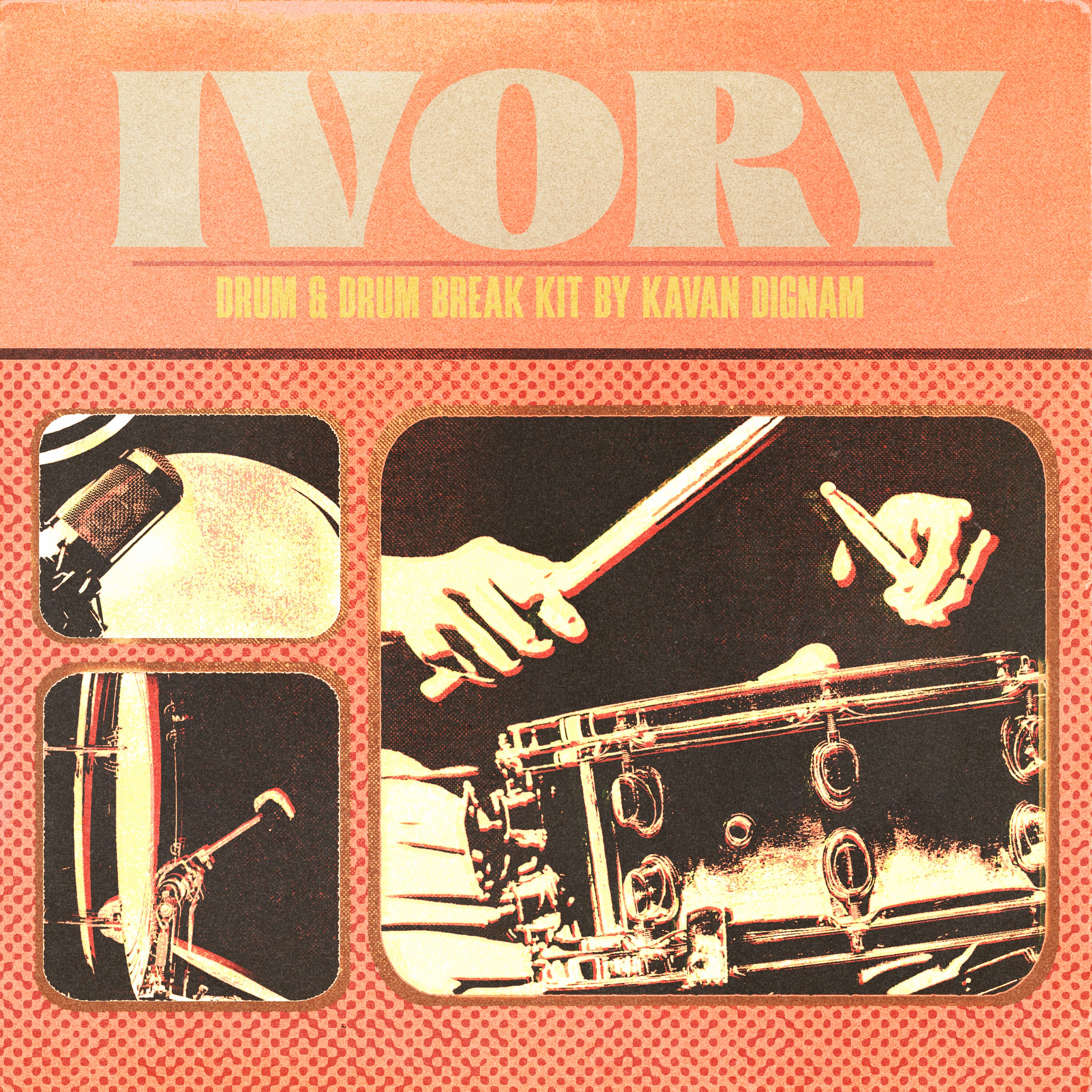 (LITE) 'IVORY' Drum & Drum Break Kit